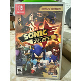 Sonic Forces Jogo Nintendo Switch Bonus Edition