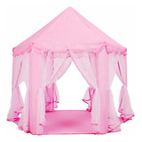 Tenda Infantil Castelo Sonho De Princesa Barraca Rosa Grande