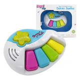 Poppi Piano Musical Infantil Didactico Con Luz Y Sonido