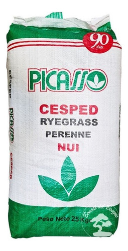 Rye Grass Perenne Nui Picasso Cesped 25 Kg Semilla 