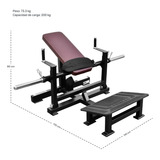 Banco Maquina Hip Trust Elevacion Pelvis Uso Profesional Gym