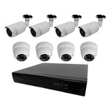      Kit Video Vigilancia Cctv 4k 8 Camaras Ultra Hd 8 Mp