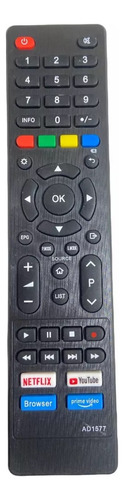 Control Remoto Para Tv Hyundai Y Simply Smart Tv  X 6 Unidad