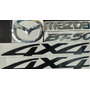 Kit Emblemas Insignia Mazda Bt50 Calcomana 4x4 Logo 5piezas Mazda Mazda 5