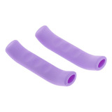 2pcs Palanca De De Silicona Cubierta Soft Handlebar End Grip