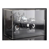 1pcs Caja Acrílica Transparente Para Maquetas De Moto 1/12