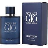 Giorgio Armani Acqua Di Gio Profondo Edp 100 Ml  Original/se