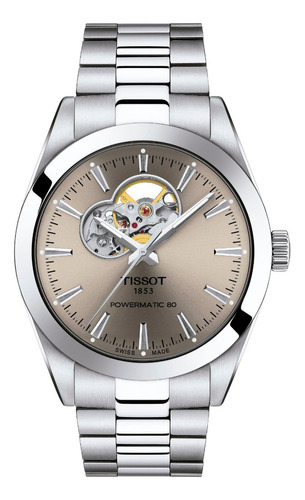 Reloj Tissot Gentleman Automatic Silicium Gris