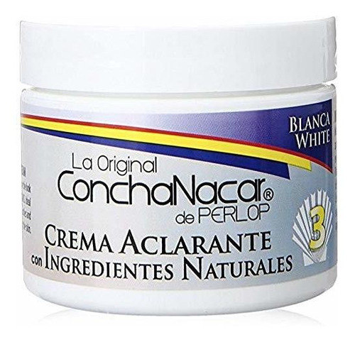 Concha Nácar Crema Blanqueadora De Perlop #3 2 Oz, Paquete D