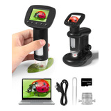  Microscopio Didactico Ninos Adultos Digital Usb 1000x Lupa