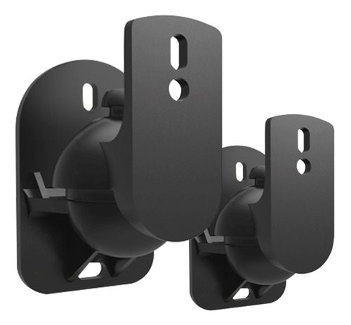 Soporte De Pared Con Sonido Envolvente Negro Para Altavoces