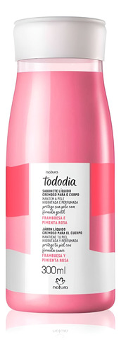 Jabón Líquido Tododia Natura Frambuesa Y Pimienta Rosa 300ml