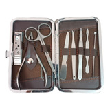 Estuche Set Manicure Pedicure Kit Cortauñas Profesional