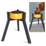 Shainfun Soporte Para Cuencos Para Perros Grandes, Ancho Aju