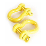 Anillos En D, 7/8 Pulgadas, Amarillo,