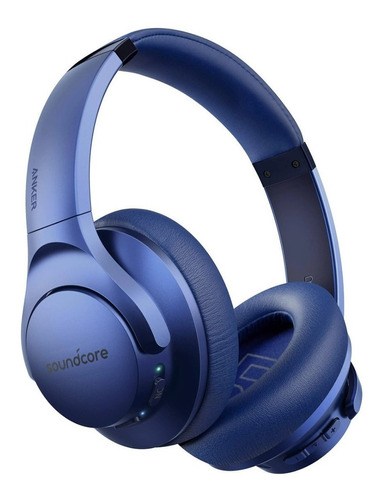 Audífonos Gamer Inalámbricos Soundcore Life Series Life Q20 A3025 Blue Con Luz Led