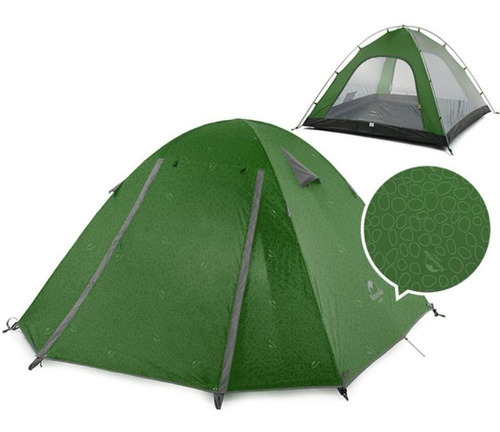 Barraca De Selva Naturehike Outdoors Pro Series 3 Verde Floresta - 3 Pessoas