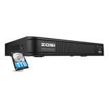 Zosi H.265+ 5mp Lite 8 Canales Cctv Dvr Grabadora Con Disco