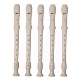 Kit 5 Flautas Soprano Barroca Yamaha Yrs24b