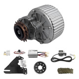 Kit Motor 36v 450w Para Ebike Acelerador Pulgar Masa Disco