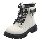 British Style For Children More Boots De Piel De Terciopelo