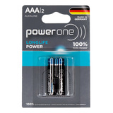 Po-4903 - Pila Power One Aaa Alcalina Bl X 2