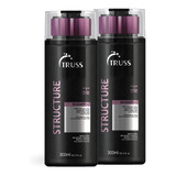 Shampoo Structure Truss 300ml - Cabelos Finos  2 Unidades