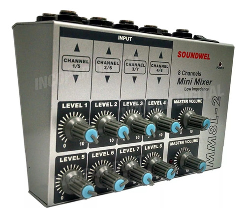 Mini Mixer 8 Canales