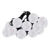 Cadena De Luces Con Forma De Orbe Para Exteriores, Luces Led