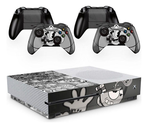 Skin Adesivo Protetor X Box One S E Controles Cuphead B2