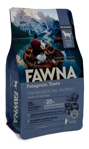 Alimento Raza Mediana Y Grande Fawna Para Perro Adulto 3kg