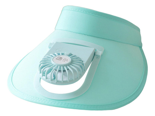 Sombrero Con Visera Con Ventilador, Tres Velocidades, Ala