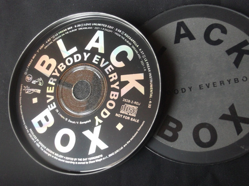 Black Box - Everybody Everybody - Cd, Maxi-single, Promo Box