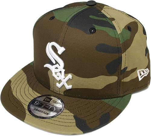 Gorra New Era Chicago White Sox Snapback Camuflajeada 