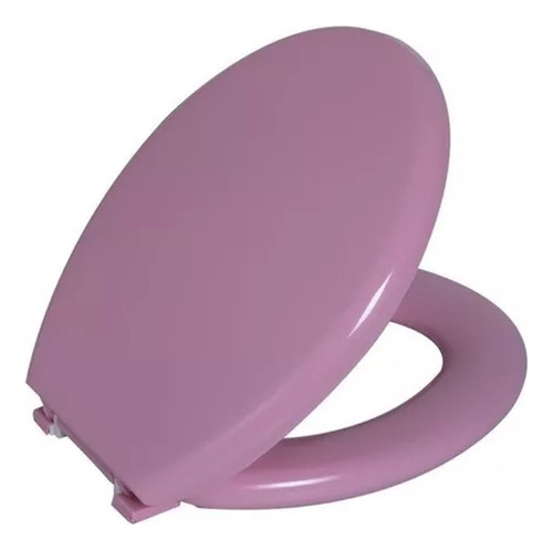 Assento Sanitário Almofadado Oval Rosa Tpk/as Rs1 Astra 