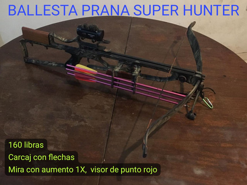 Ballesta Prana Super Hunter, Caza 