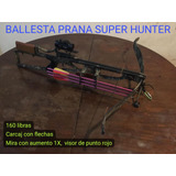 Ballesta Prana Super Hunter, Caza 