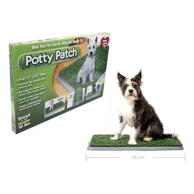 Tapete Sanitario Entrenador Perro Pasto Mr Wuff 68x43cm Lavable | MercadoLibre