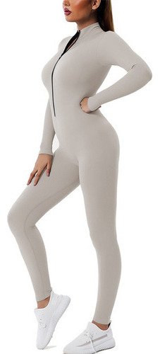 Palazzo Enterizo Deportivo Jumpsuit Mujer Body Gym Fitne [u]