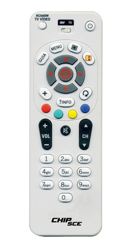 Controle Remoto Para Receptor Rc64sw - Hdtv - Nota Fiscal