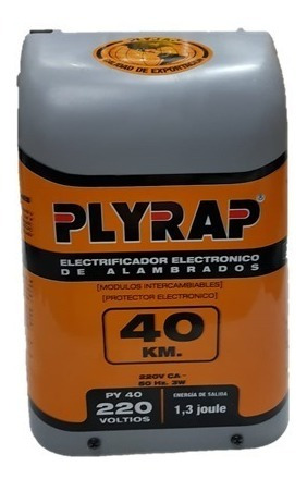 Boyero Electrificador De Alambrados Plyrap 40km Dual + Acces