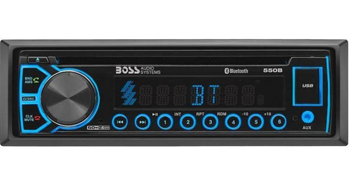 Estereo Boss 550b Bluetooth Am Fm Cd Ajustes De Ecualización