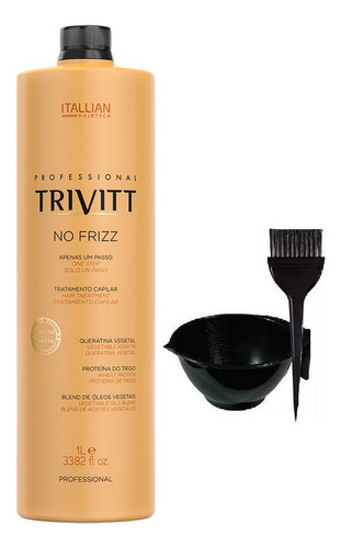 Progressiva Trivitt Itallian Sem Formol 1 Litro + Brinde