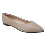 Flats Casuales Beige Zapatos Mujer Beira Rio 4136395