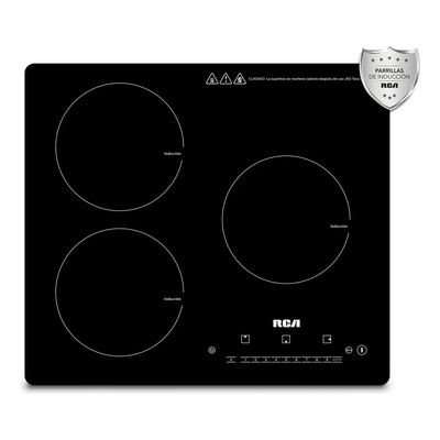 Rca Parrilla Triple Inducción 3 Quemadores Rc-12a6 Negro | Envío gratis