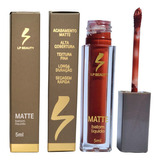 Batom Liquido Matte Lp Beauty - Leticia De Paula Cor Terracota