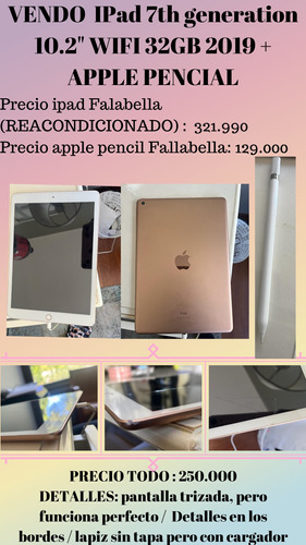 Apple iPad (7ª Generación, 2019, A2197)