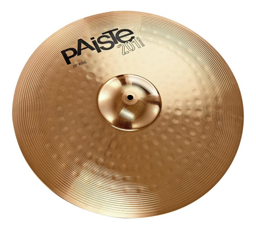 Platillo Paiste Linea 201 Ride 20 Pulgadas Bronze Cuo