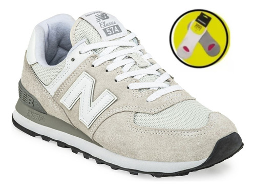 Zapatilla New Balance Mujer - Wl574avd + Medias! Cuo