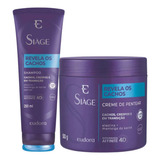 Kit Eudora Siage Revela Os Cachos Shampoo E Creme De Pentear